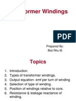 Ppt. On Transformer Windings