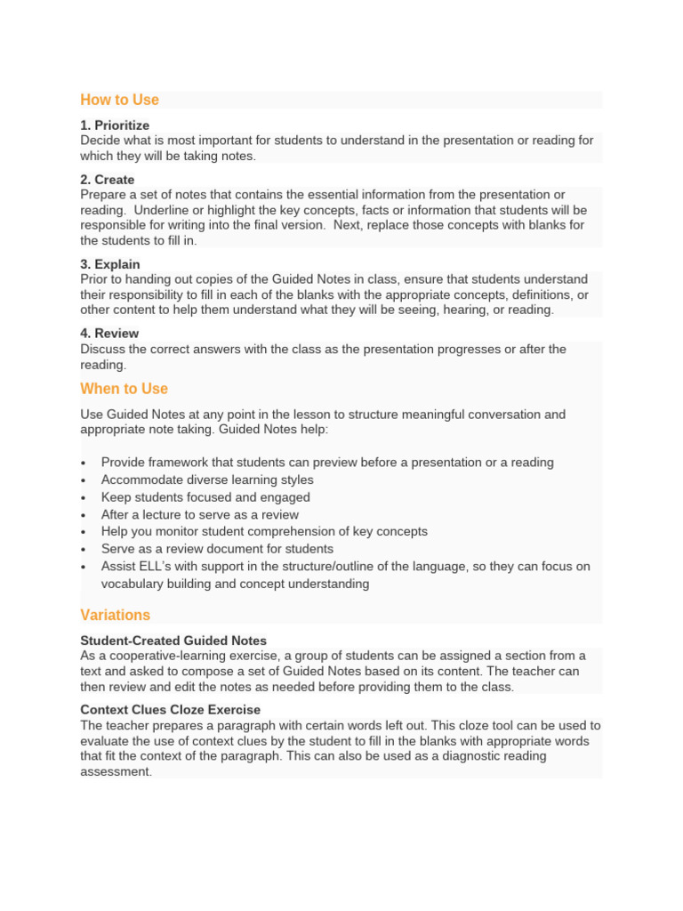 How To Use | PDF