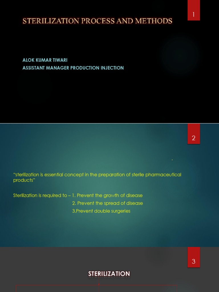 Different Sterilization Methods! - 1 | PDF | Sterilization (Microbiology)