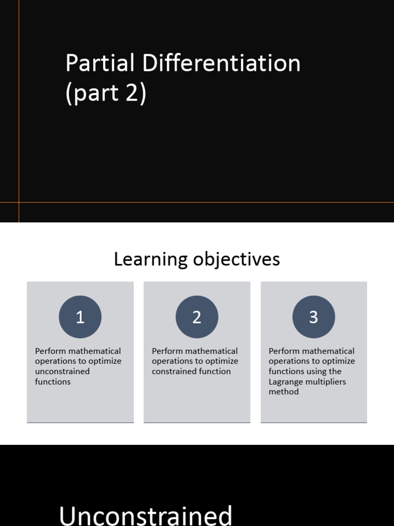Chapter 5 Partial Differentiation (Part 2) | PDF