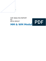 Gap Analysis Report For Keya - Group (MM &amp WM)