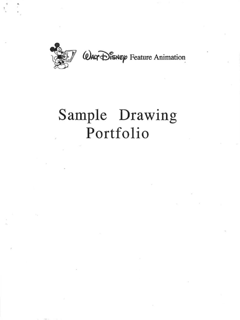 WDFAF Sample Drawing Portfolio | PDF