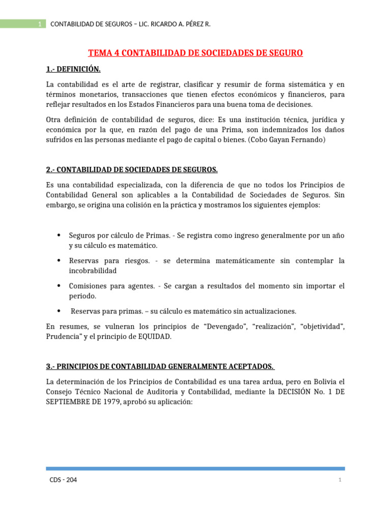 tema 4 2024 | PDF | Contabilidad | Estado financiero