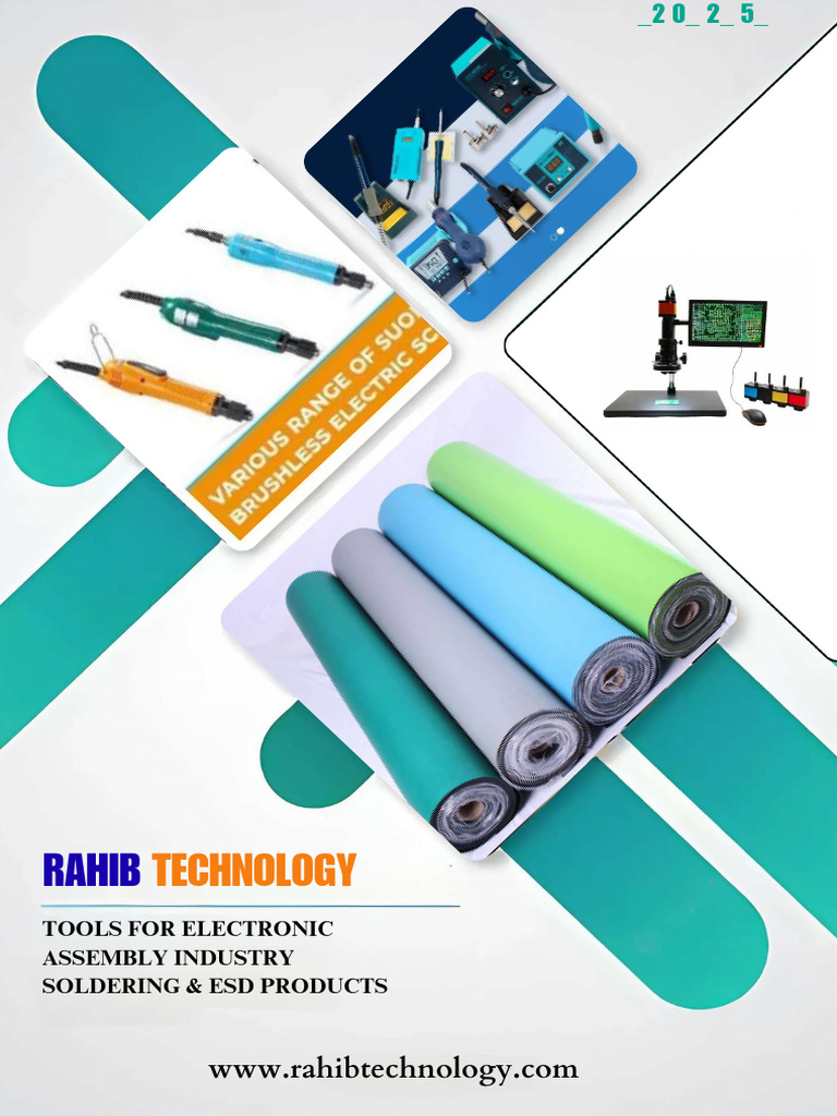 RAHIB TECHCatalogue 2025.pdf (1) | PDF | Mains Electricity | Soldering