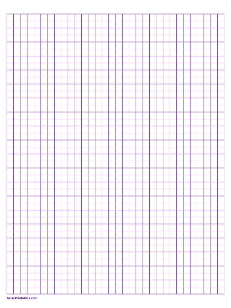Graph Paper 1 4 Inch Letter | PDF