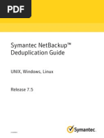 NetBackup Dedupe Guide