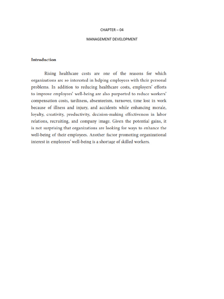 HRD Chapter - 04 - Management Development | PDF