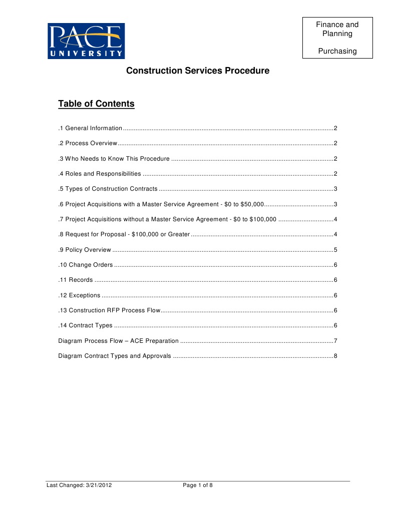 Construction Services Procurement Guide | PDF | Request For Proposal ...