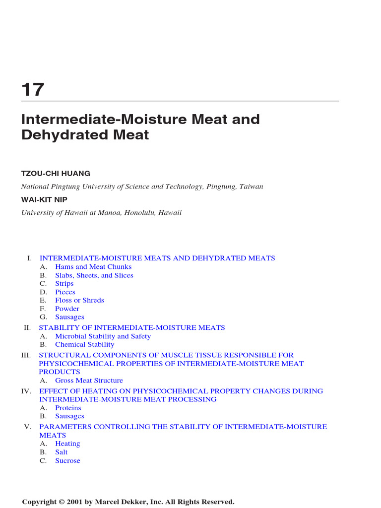 DK1792 Ch17 | PDF | Bacon | Curing (Food Preservation)
