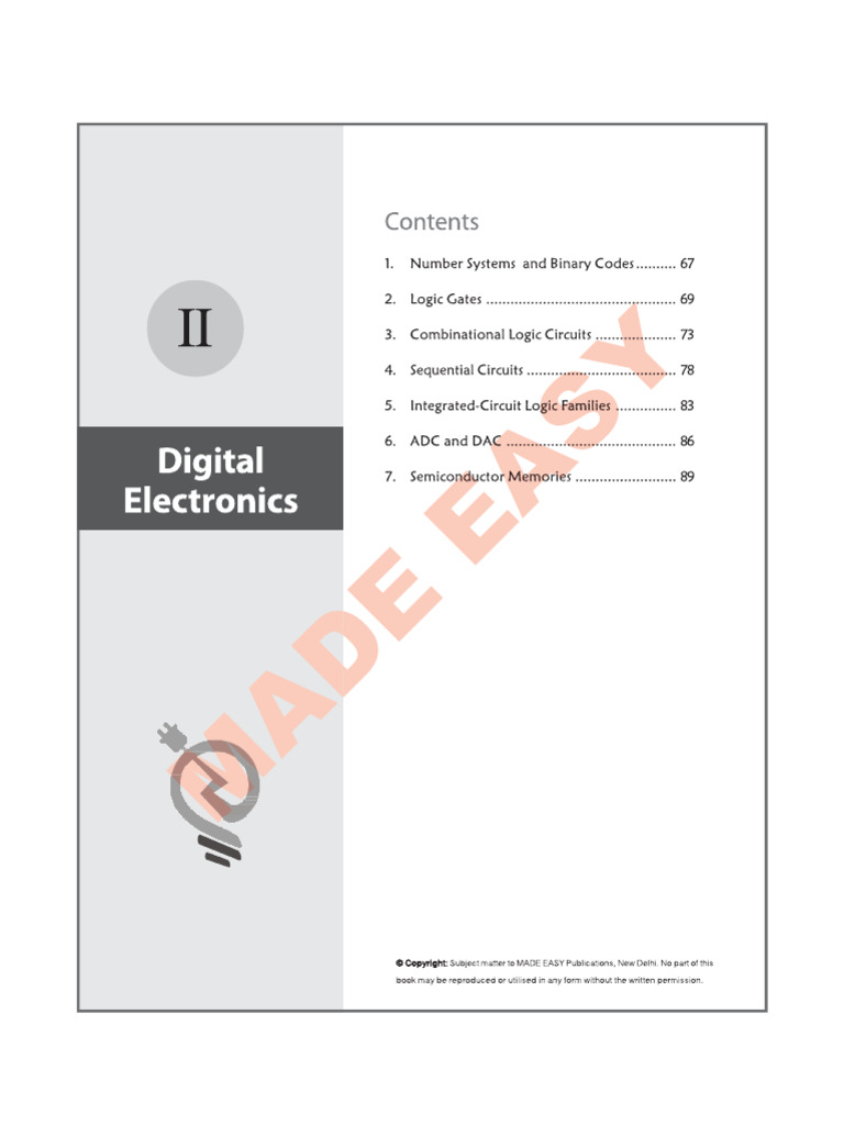 Digital - Electronics EE Digital | PDF