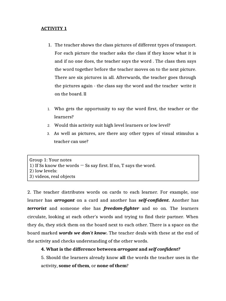 How To Teach Vocabulary Effectively | PDF | Learning | Cognition