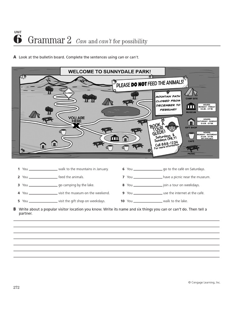 Voices Level 2 Unit 6 Grammar 2 | PDF