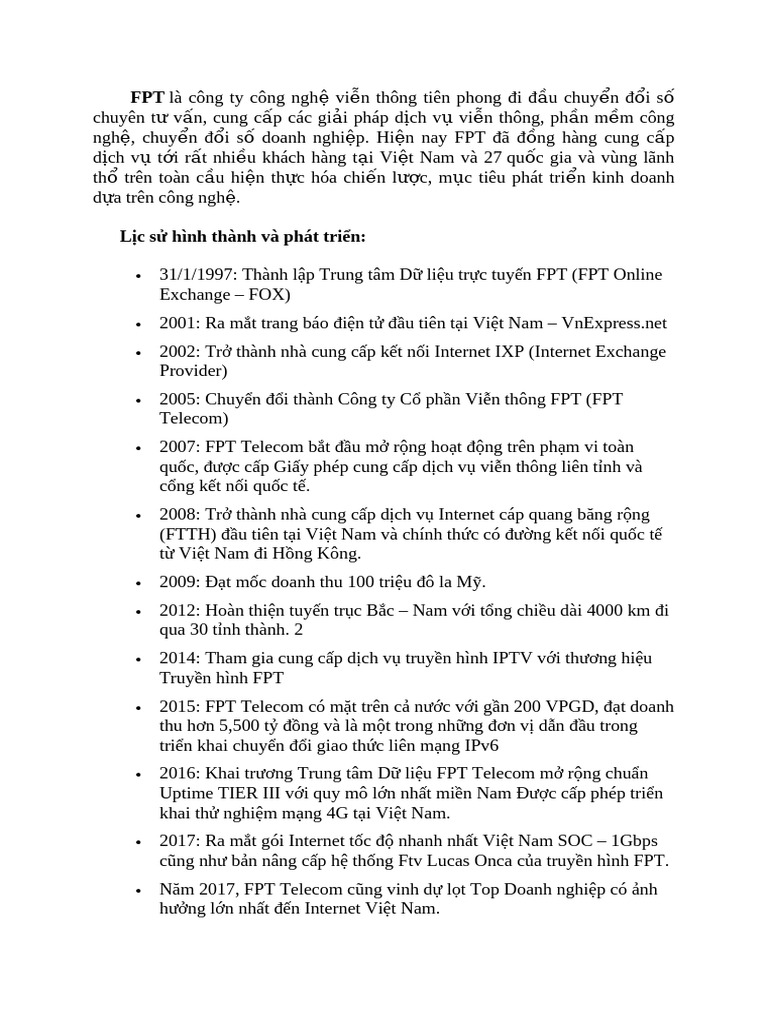 FPT | PDF