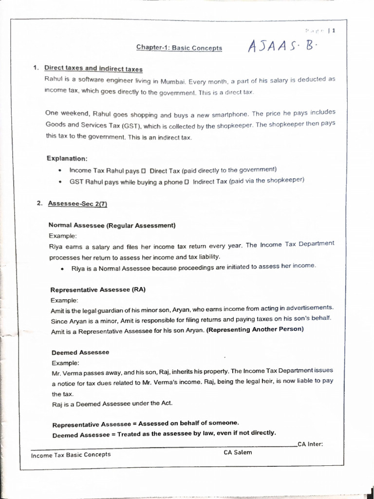 Tax Basics | PDF