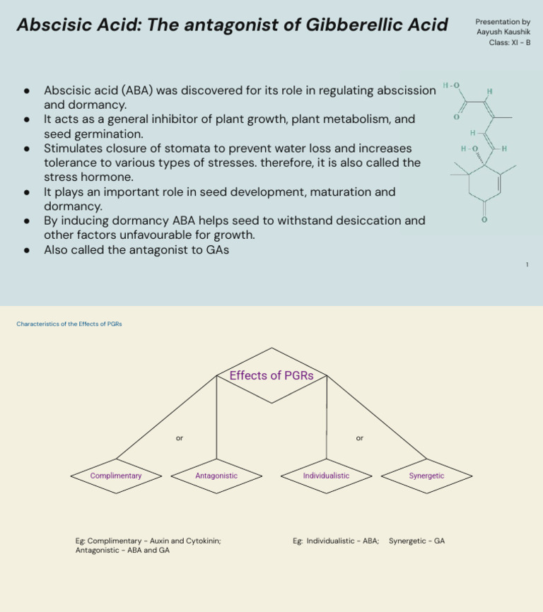 Abscisic Acid | PDF