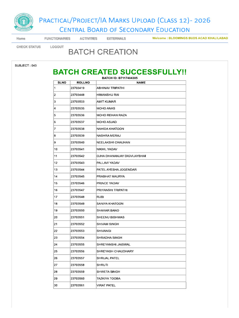 Chemistry Batch 05 | PDF