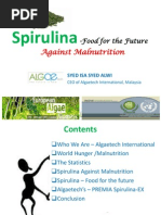 Download Algaetech - Spirulina PPT - Food for the Future by IzdiharBinRosland SN100497191 doc pdf