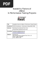 Jmeter Scalability Factors