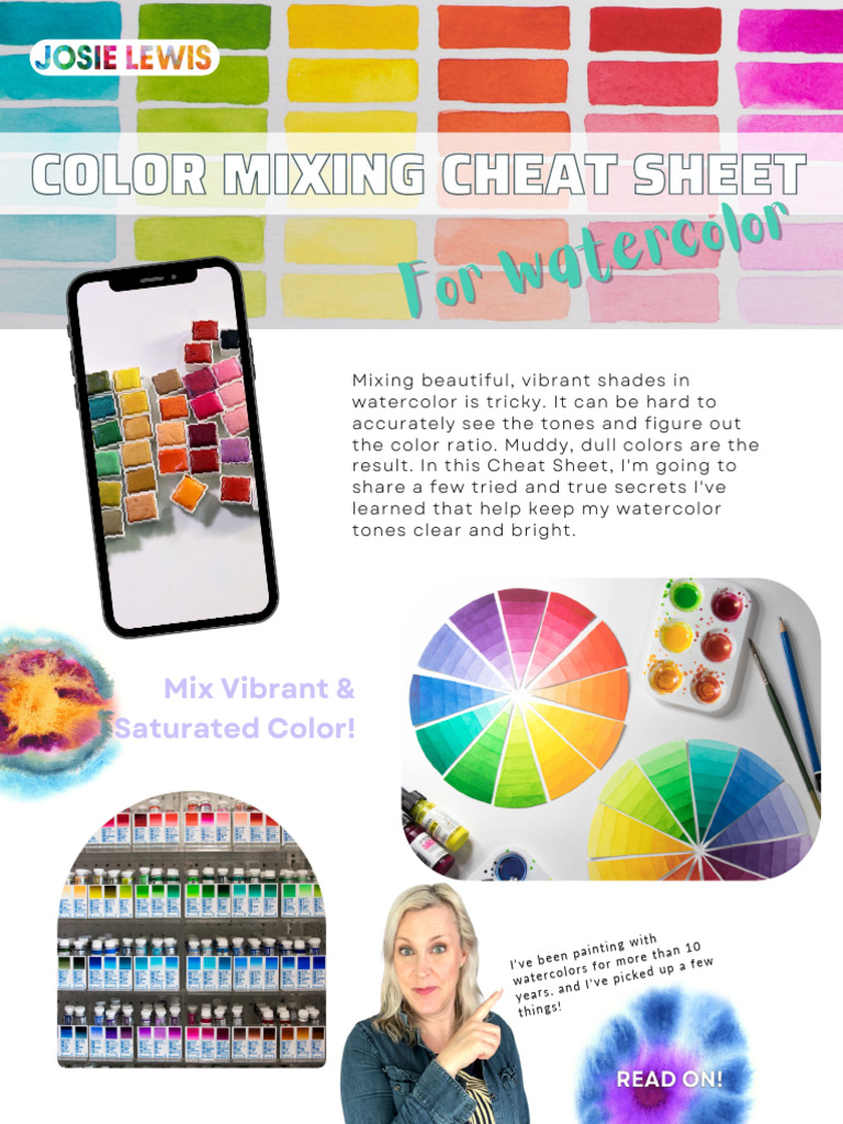 Don T Make Mud Color Mixing Secrets | PDF | Visual Perception | Plastic ...