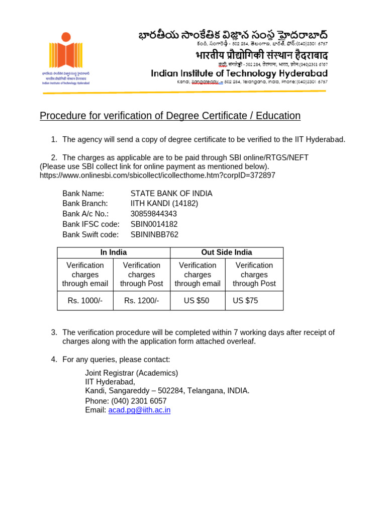 Verification Form2 | PDF
