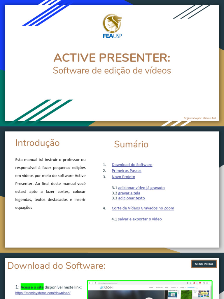 Active Presenter Software de Edicao de Videos 04 06 | PDF | Vídeo ...