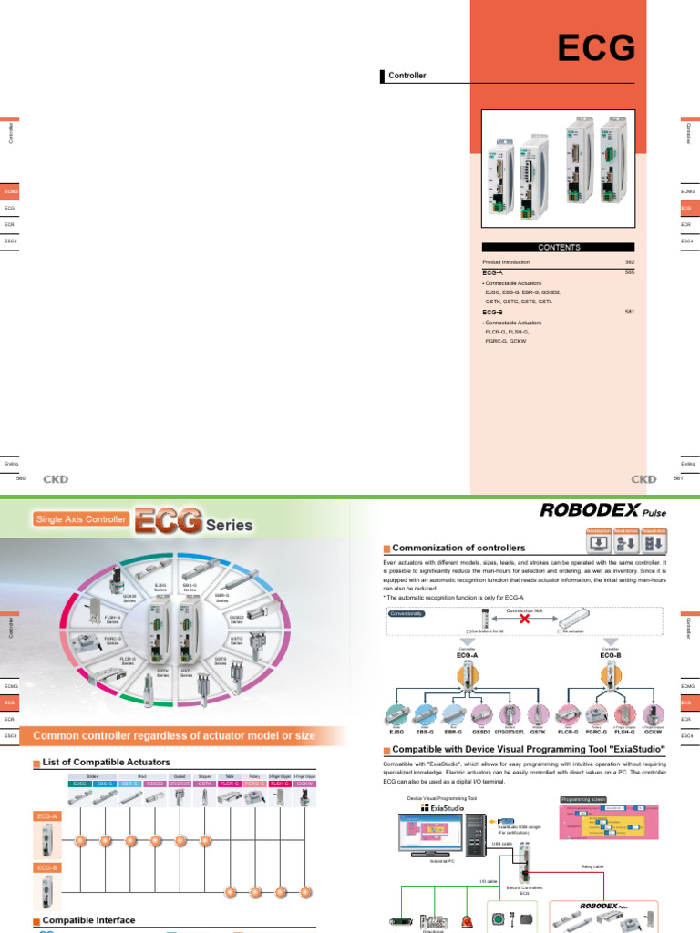 Controller ECG Series Catalog (3MB) | PDF | Power Supply | Computer ...