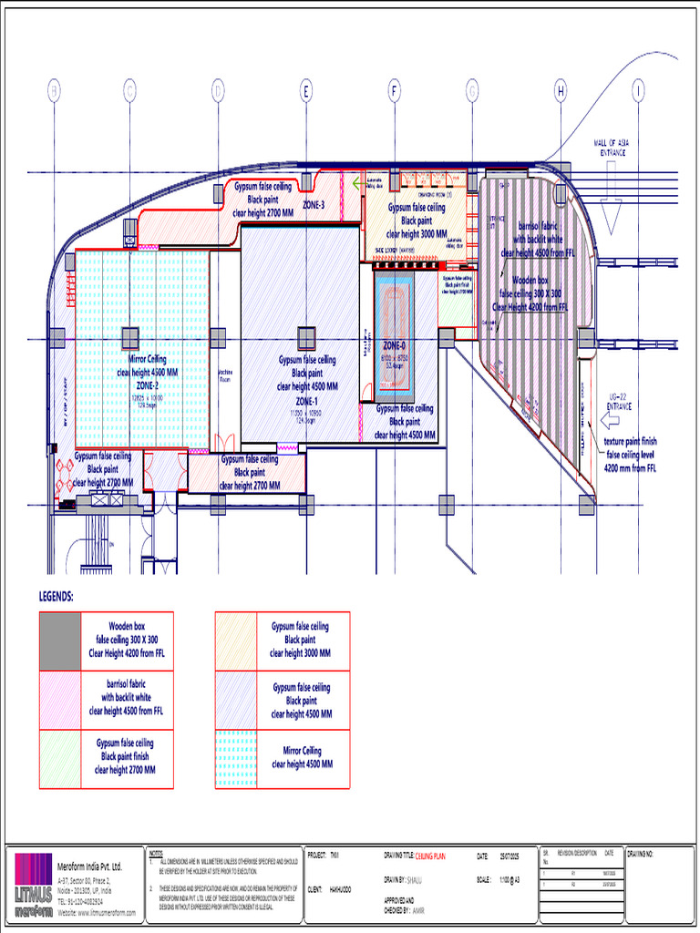 Ceiling Plan | PDF