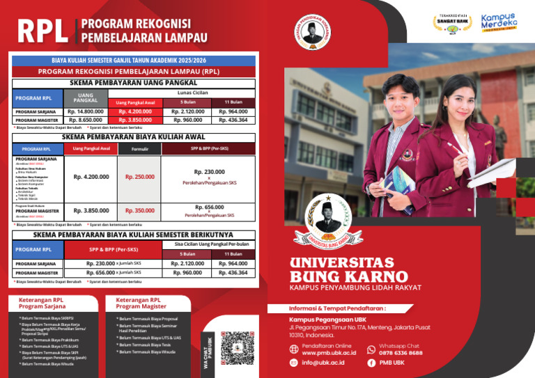 Rpl-Brosur Ubk 20252026 | PDF