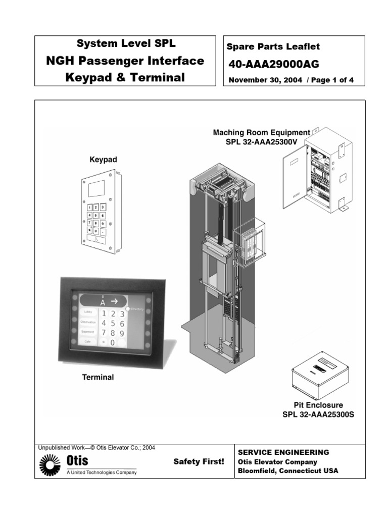 AAA29000AG | PDF | Elevator | Computer Engineering
