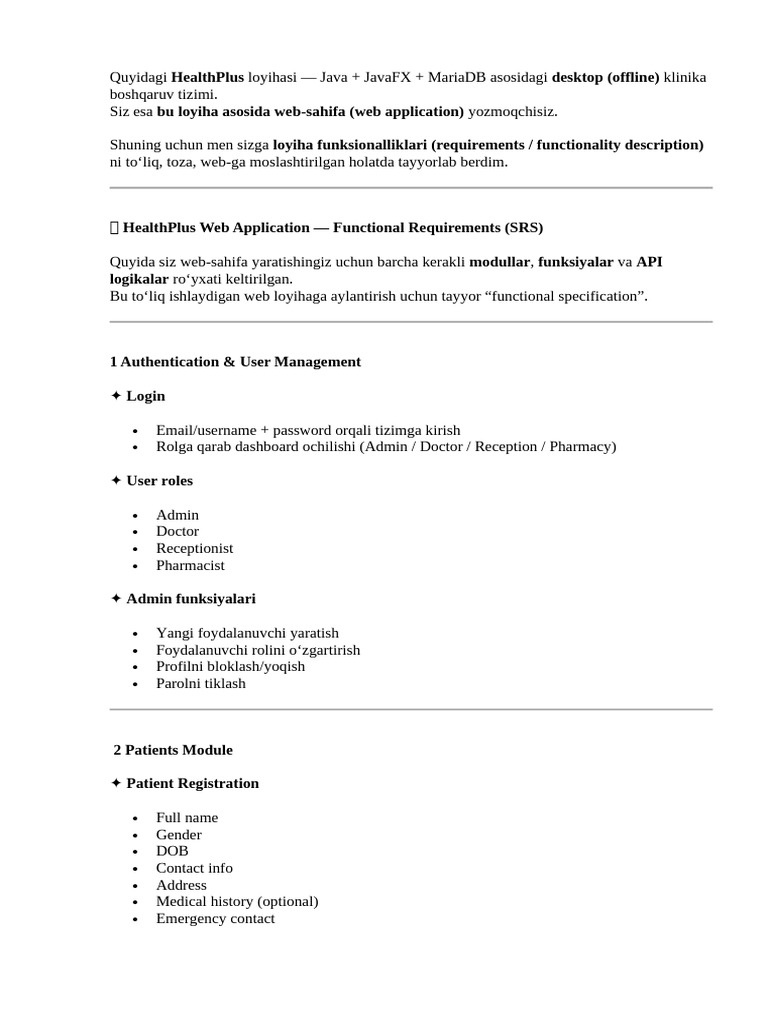 Health Plus | PDF
