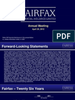 2012 AGM Slide Presentation - Fairfax-Financial-Holdings