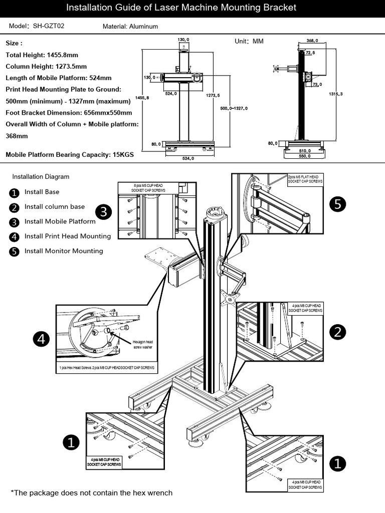 Laser Bracket Assembly en | PDF