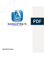 Quickword How To