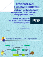 Download Presentasi Pengelolaan Air Limbah Industr AMtris Hardiyanto by Amtris Hardiyanto SN100502235 doc pdf