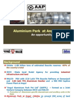 Presentation On Aluminum Park at Anugul-Odisha by NALCO
