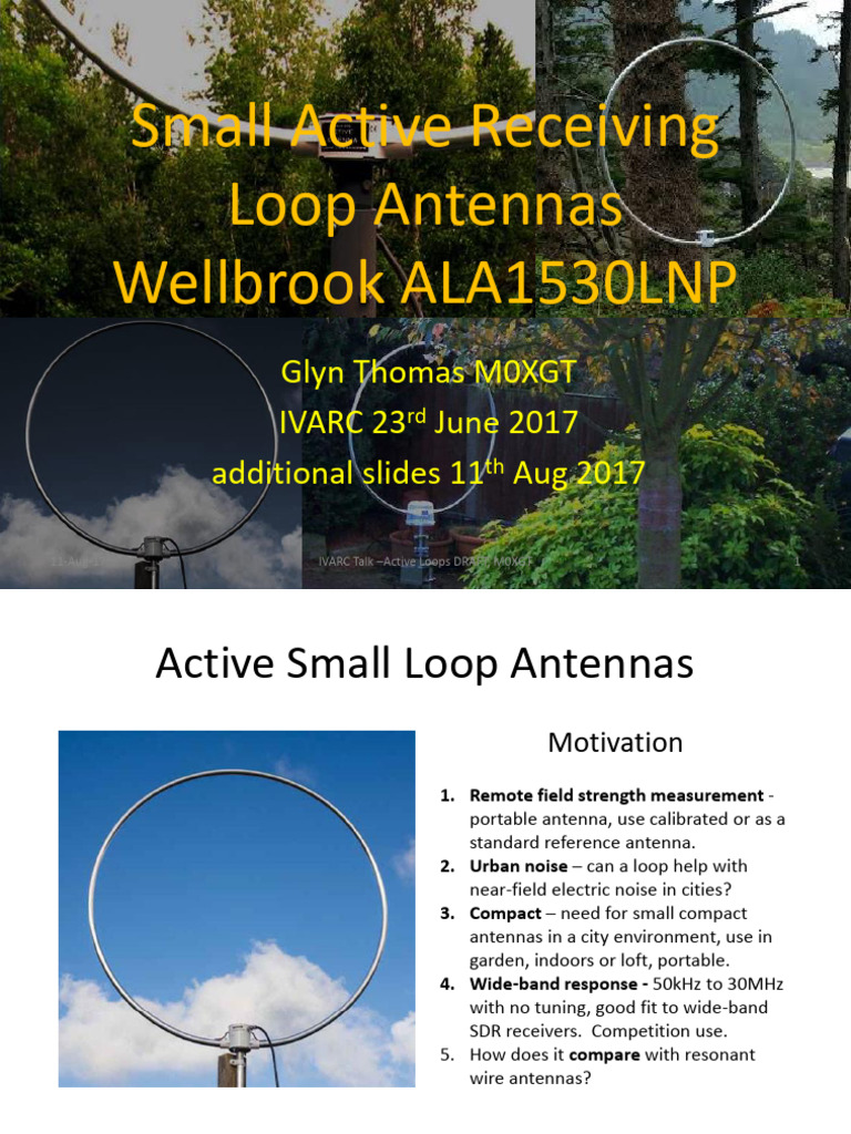 0000 - LECTURE - Small Active Receiving Loop Antennas Wellbrook ...