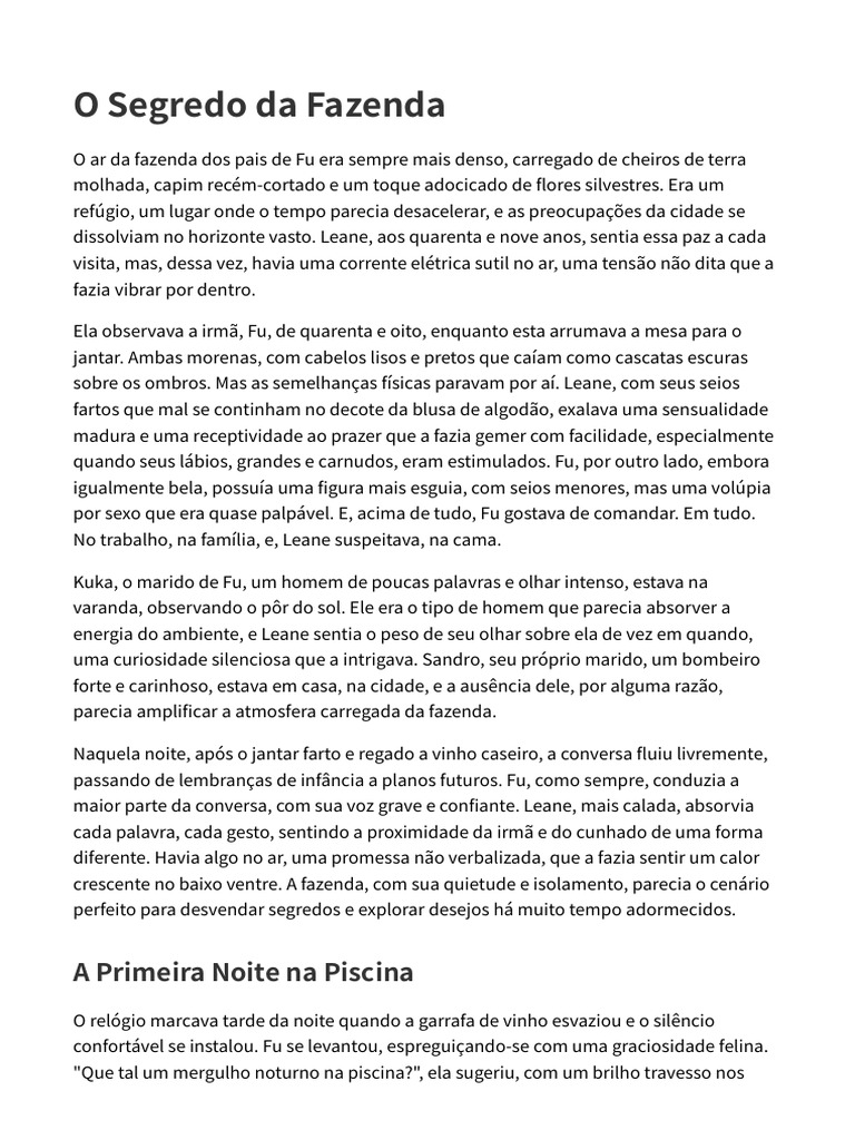 Conto 2 | PDF | Alma | Prazer