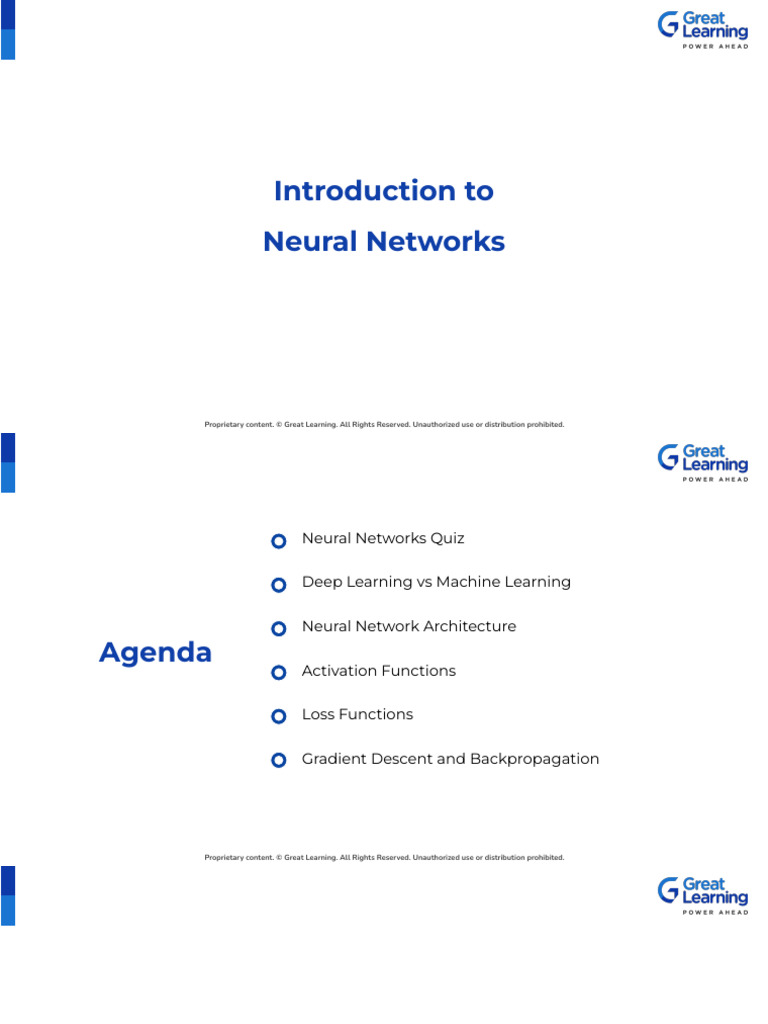 MLS 1 - Introduction To Neural Networks | PDF | Theoretical Computer ...