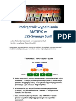 JBP JSS Synergy Surf Matryce
