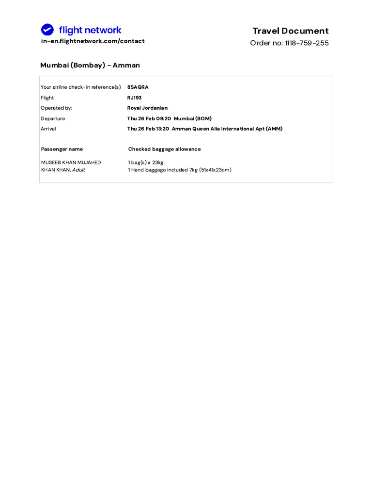 Flight Network | PDF