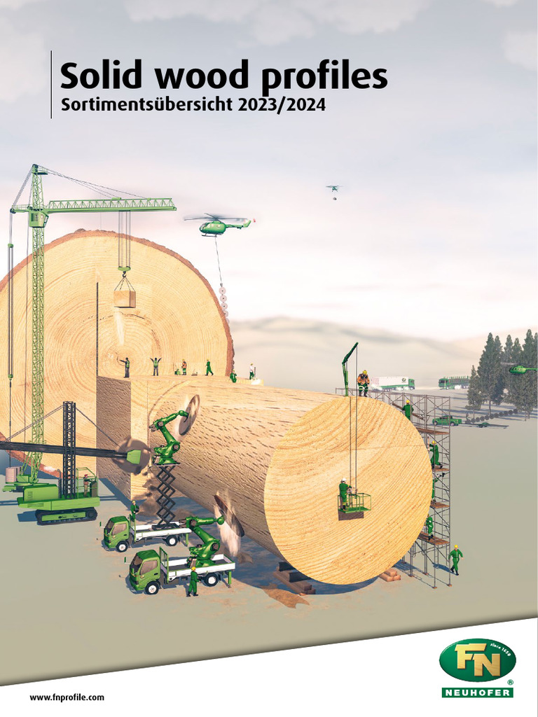 FN Neuhofer Solid Wood Profiles | PDF | Wood | Trees