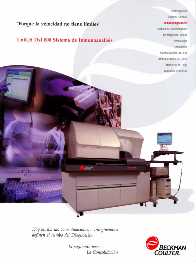 Unicel DxI 800 Folleto SP | PDF