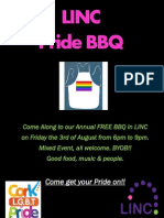 LINC Pride BBQ Poster 2012