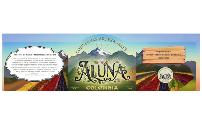 Historia de Aluna - Mermeladas Con Alma: Ingredientes: Fruta Fresca ...