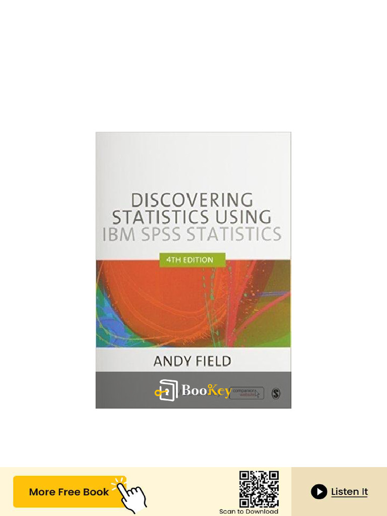 Discovering Statistics Using Ibm Spss Statistics PDF | PDF | Statistics ...