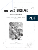 Les Mystères D'udolphe - Ann Radcliffe - 1794 (Scan de La Version Illustrée Par J.-A. Beaucé)