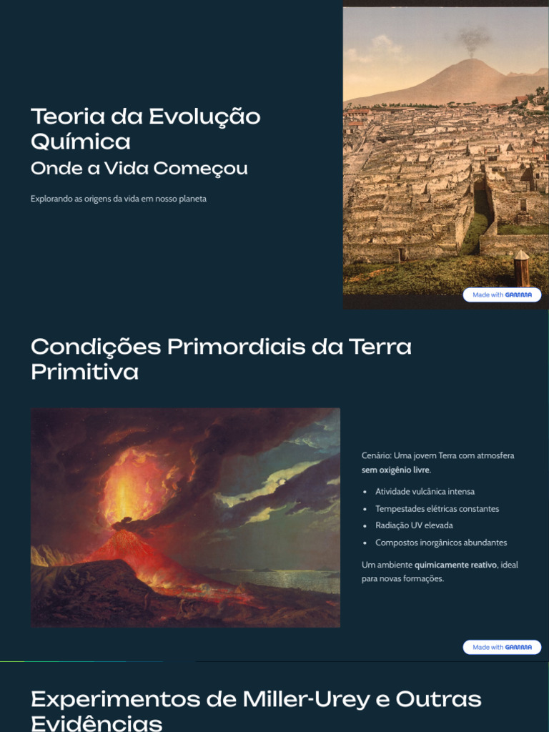 Teoria Da Evolucao Quimica | PDF