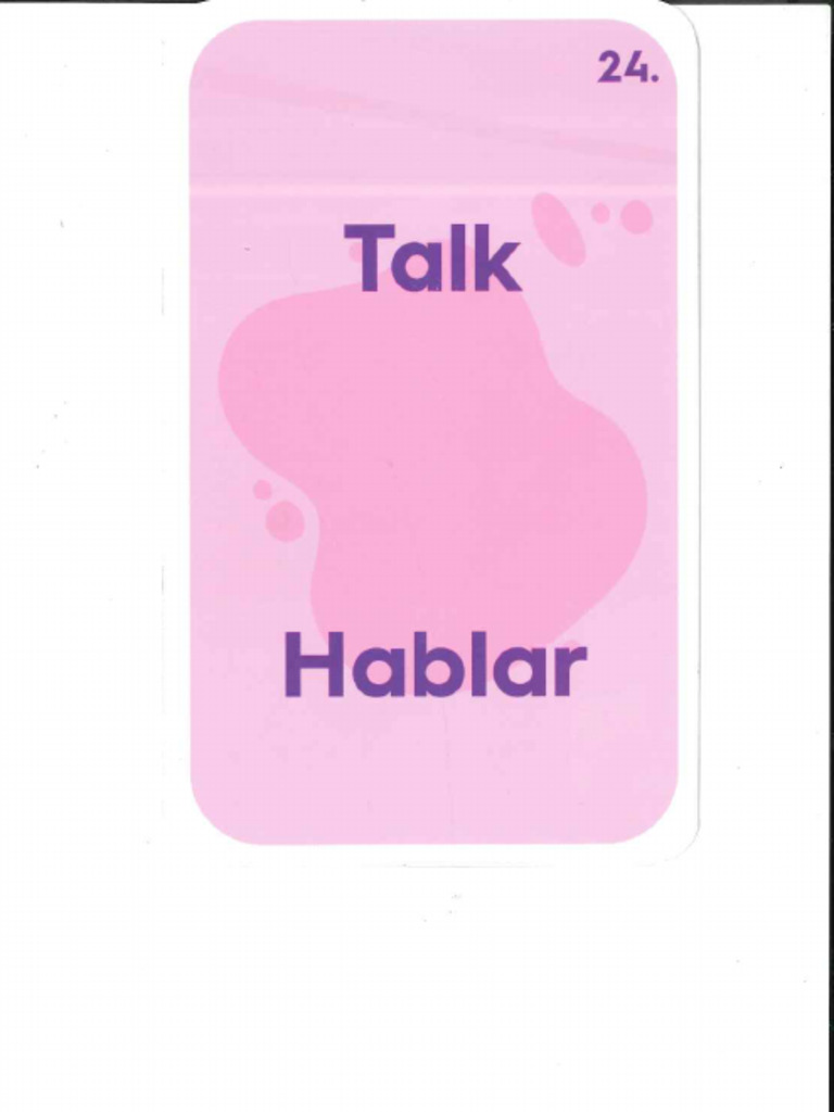 Flash Cards | PDF