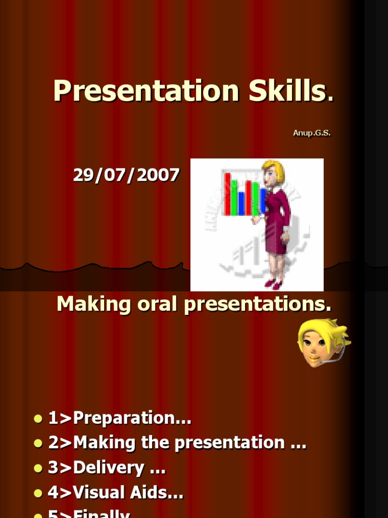 Presentation Skills | PDF | Body Language | Communication