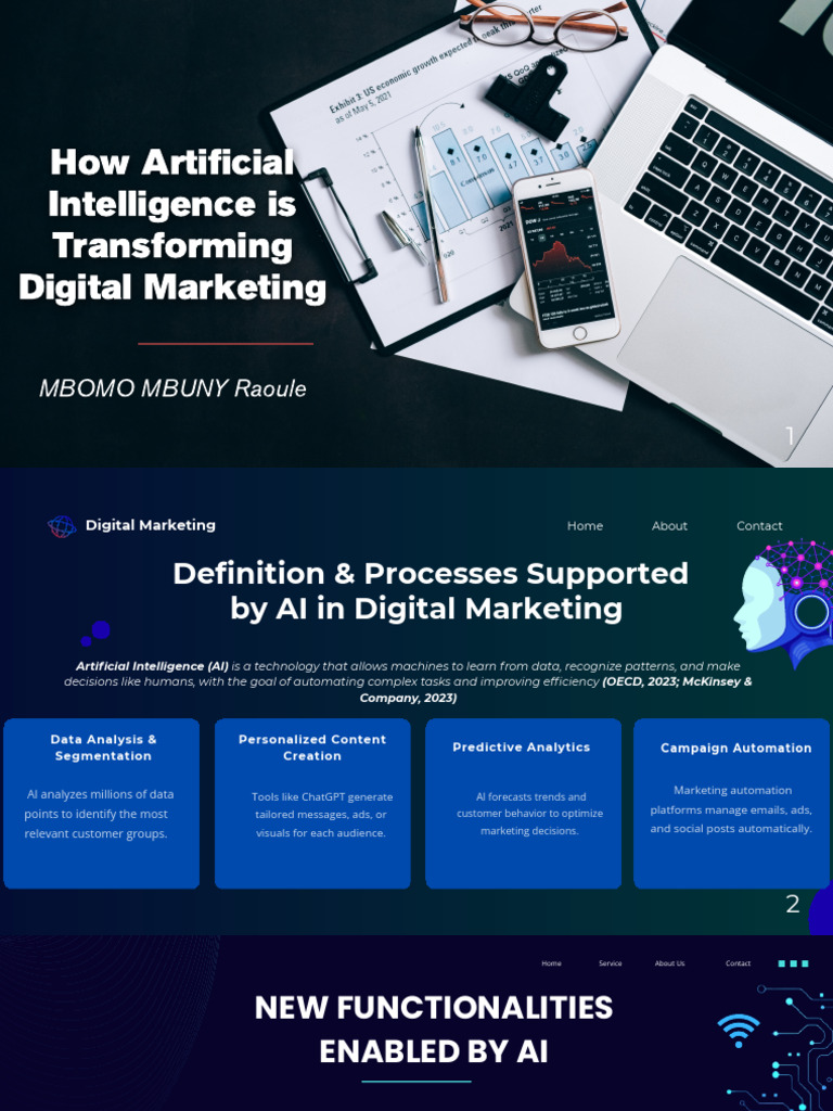 How Artificial Intelligence Is Transforming Digital Marketing PDF | PDF ...